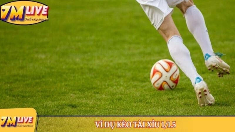 Kèo tài xỉu 1/1.5 là gì? Ví dụ và quy định tính tiền 8 Ví dụ kèo tài xỉu 1/1.5